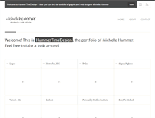 Tablet Screenshot of hammertimedesign.com